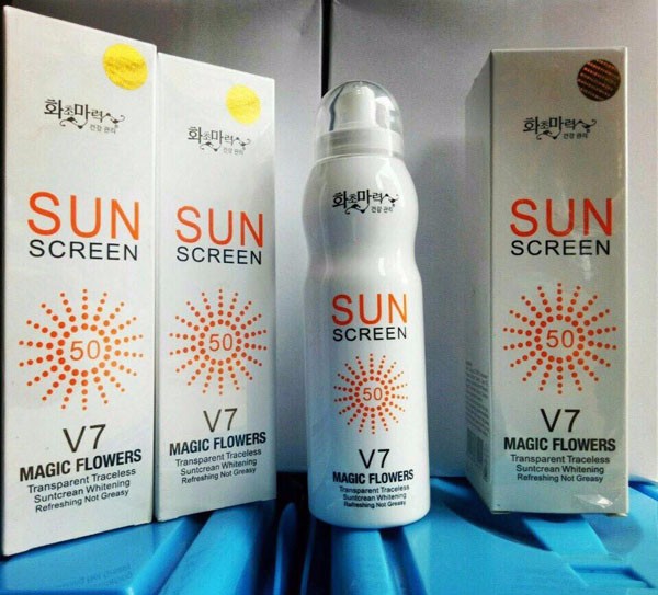 [HCM]XỊT CHỐNG NẮNG HÀN QUỐC SUN SCREEN V7