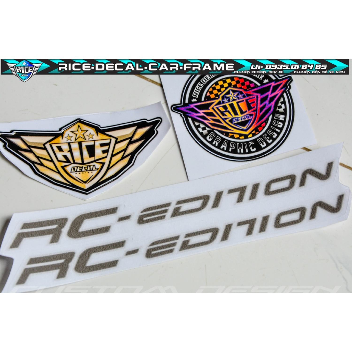Tem Dán Phuôc Rc edition