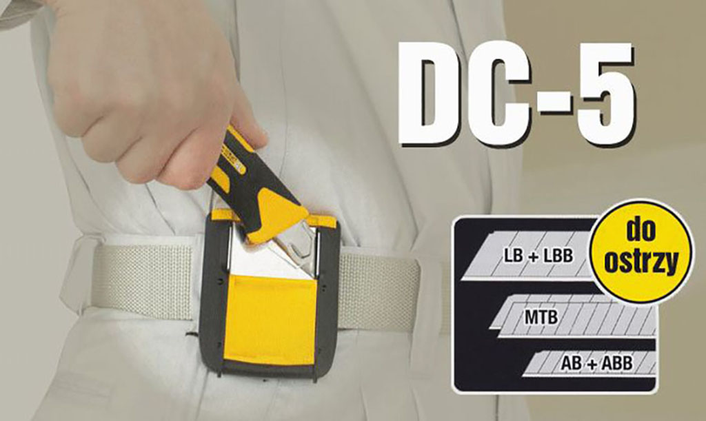 Hộp Bẻ Lưỡi Dao OLFA DC-5 Dùng Cả Cho Người Thuận Tay Trái Gắn Túi, Thắt Lưng Đựng Lưỡi - KM Keo Epoxy A/B Siêu Dính