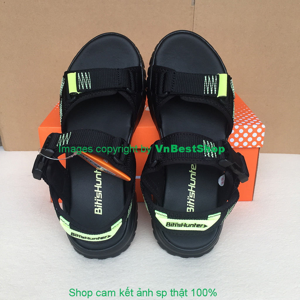 Dép Sandal Nam BT Dark Grey DEMH00800XMN (Xanh Mi Nơ)