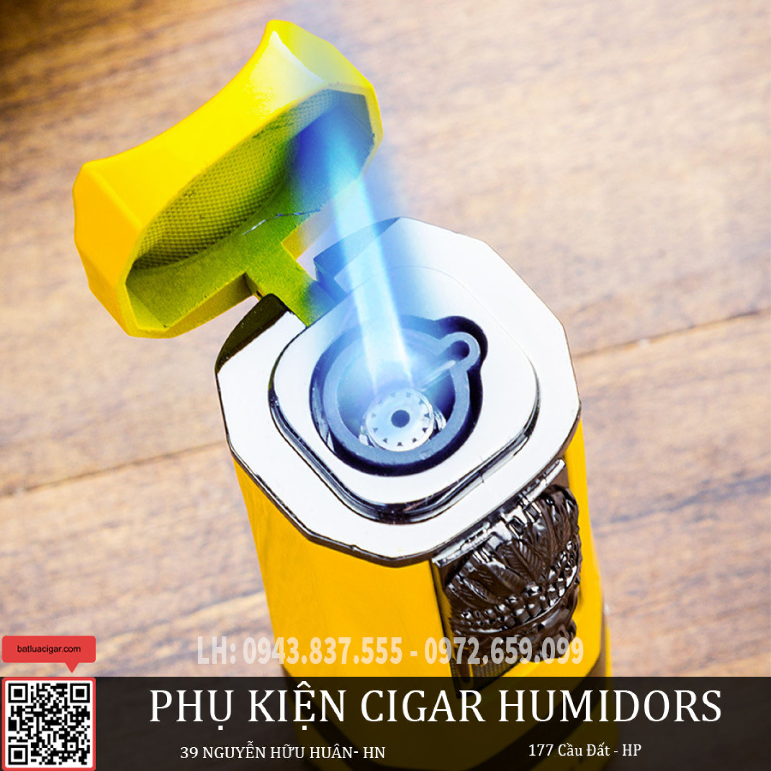 Lubinski - Bật lửa lửa Lubinski YJA10039 khò 1 tia đa năng