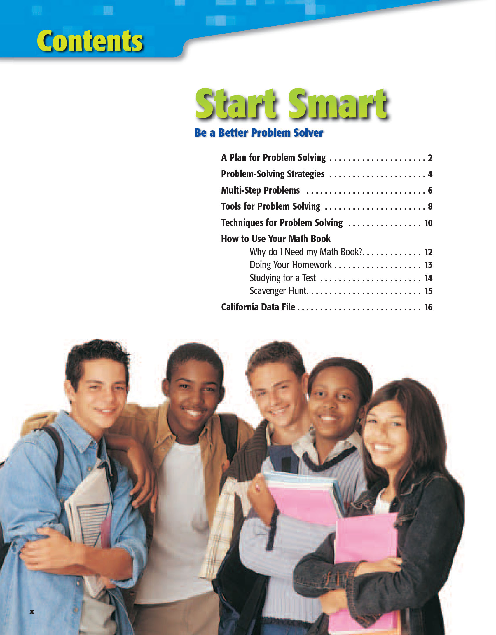 California Mathmatics 6 ( sách màu ) Sách Tiếng Anh