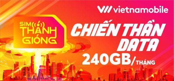 Sim 4G Thánh Gióng Vietnamobile Miễn Phí 45 Phút Ngoại Mạng - Ưu Đãi 8GB 4g Mỗi Ngày - Gọi Nội Mạng Free