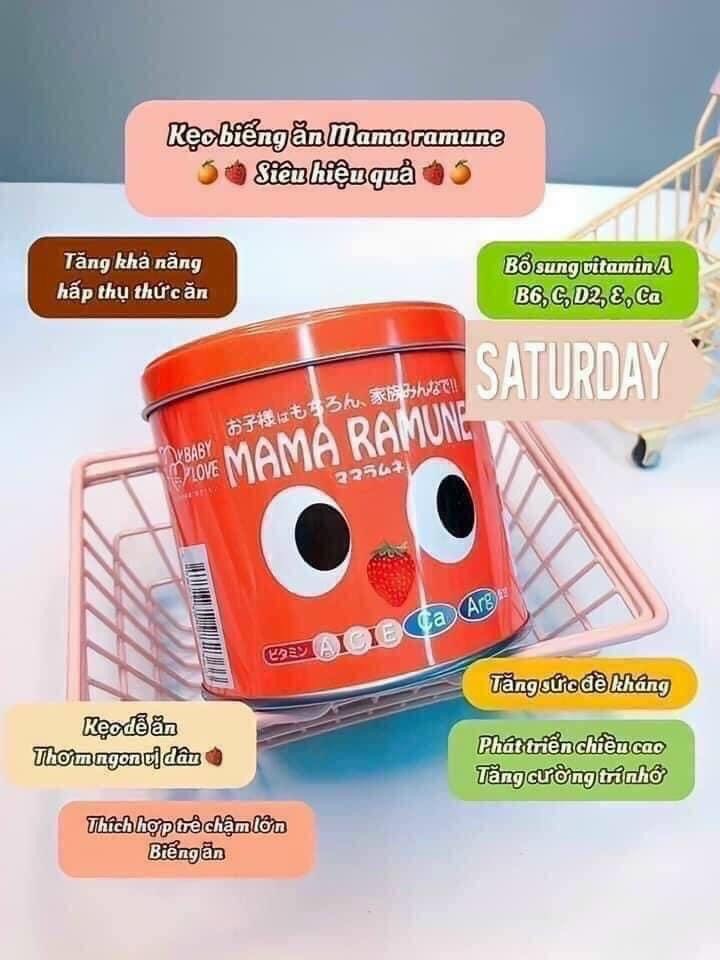 🍬Kẹo Biếng Ăn MAMA RAMUNE🍬