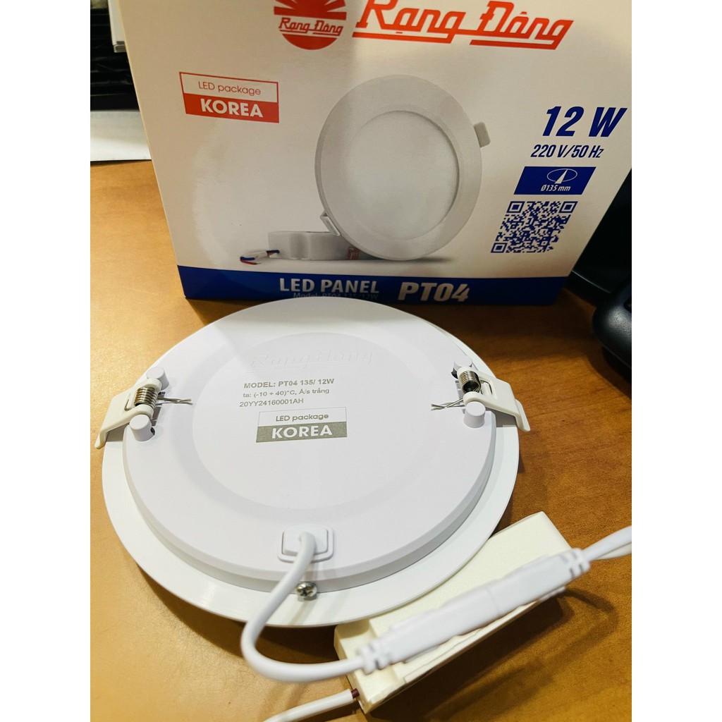 Đèn Led Panel Tròn 135/12W Rạng Đông