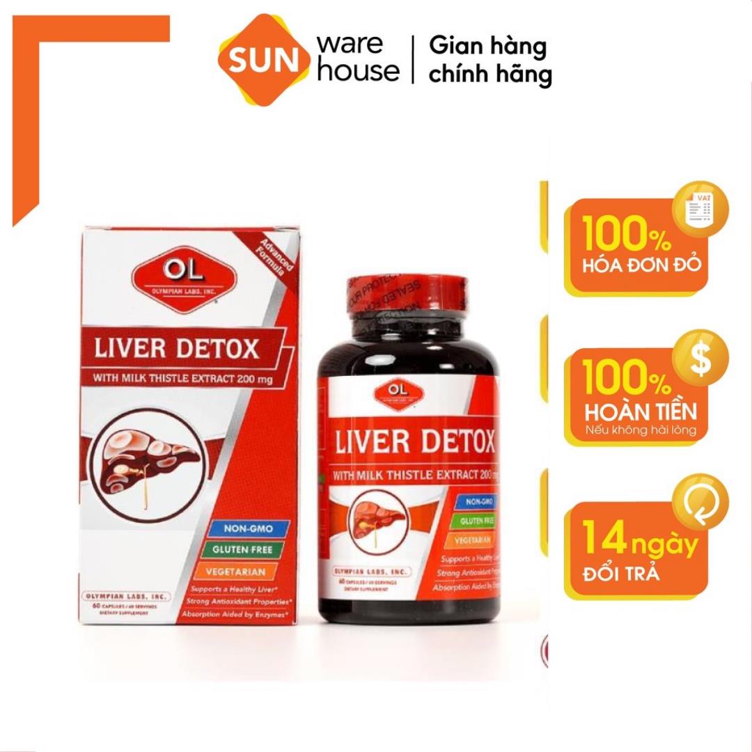 viên uống bổ gan olympian labs liver detox cho lá gan khoẻ mạnh 60 viên 1