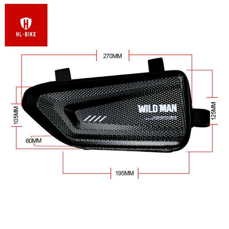 [HCM]Túi treo sườn xe đạp Wildman