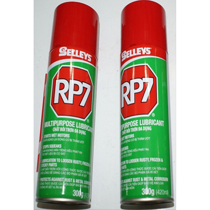 RP7 chai trống rỉ xét