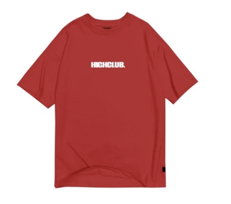 HIGHCLUB Basic Tee - Red/White (20H 18/6)