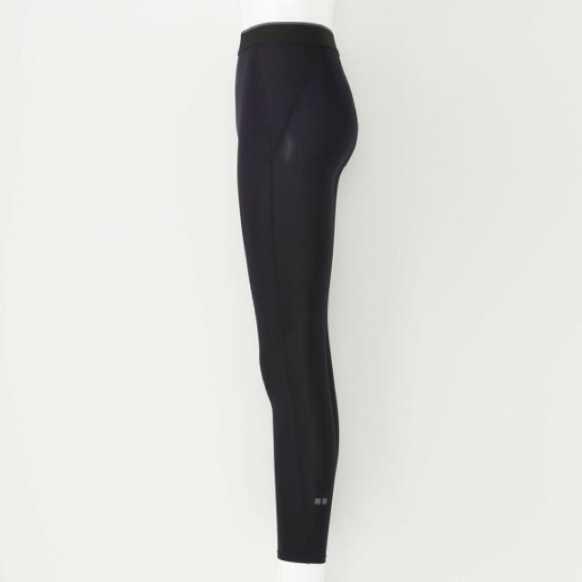 Quần legging thể thao nữ UNIQLO PERFORMANCE SUPPORT TIGHTS - Nhật Bản (Đen)