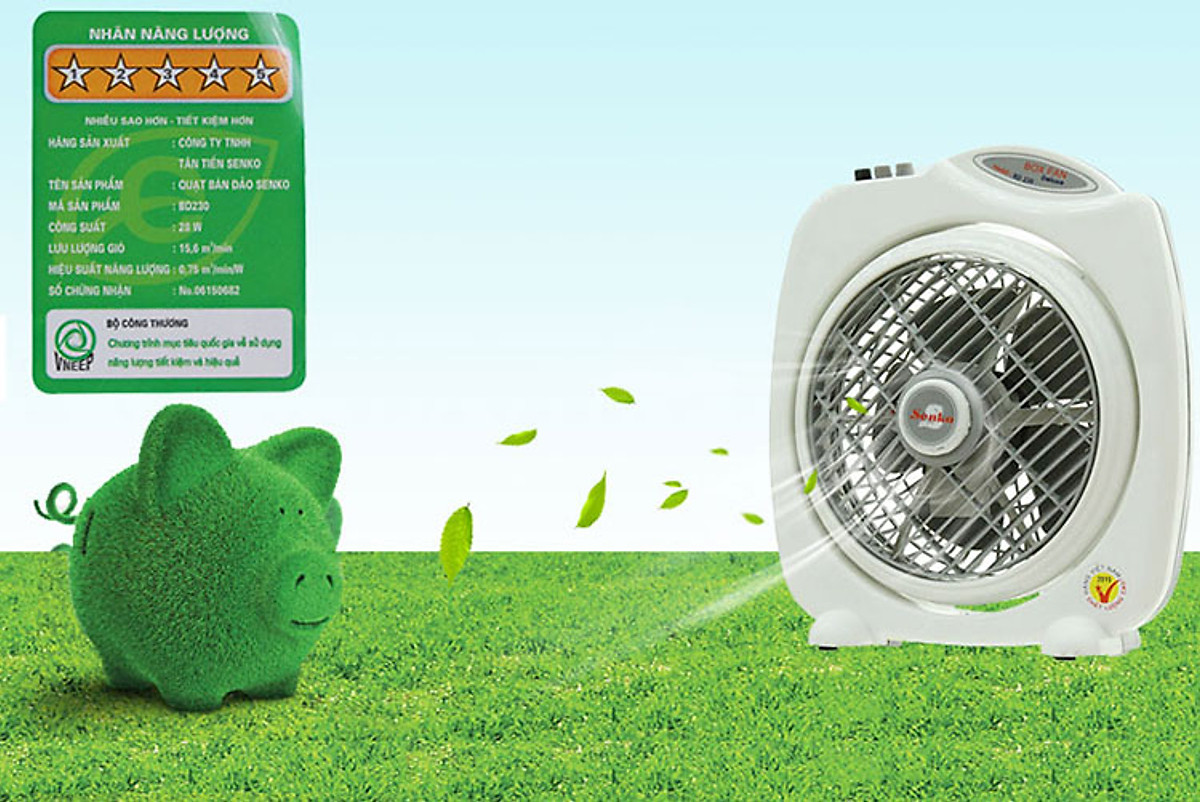 [HCM]Quạt hộp Senko BD230