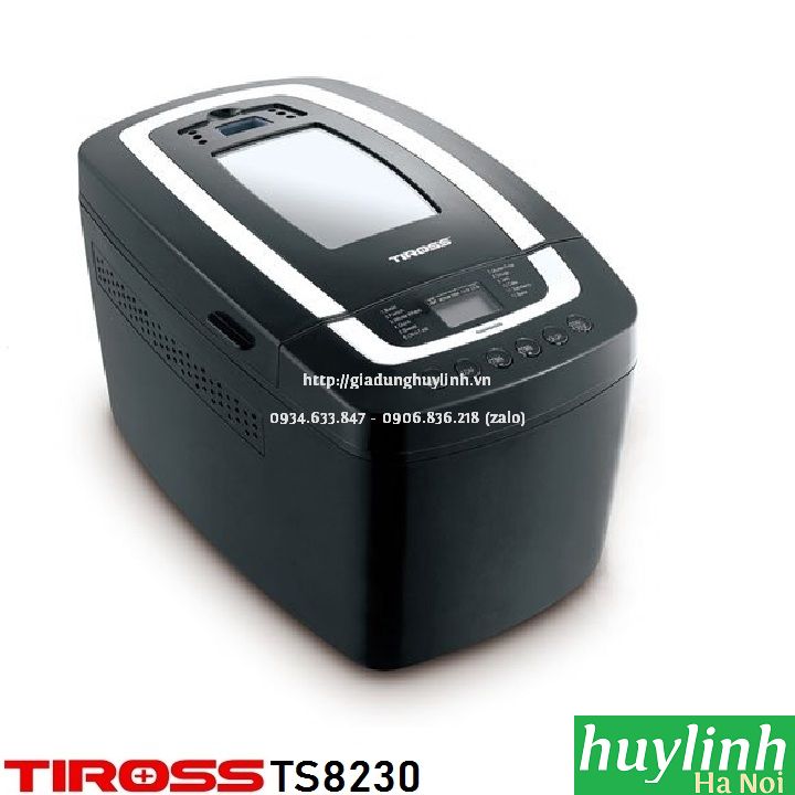 Máy làm bánh mì Tiross TS8230 - 12 chức năng