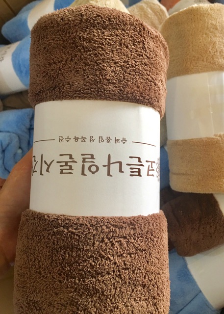 Khăn Lông Hàn Quốc chất lông cừu Cao Cấp size 35*75 (KHĂN T8)