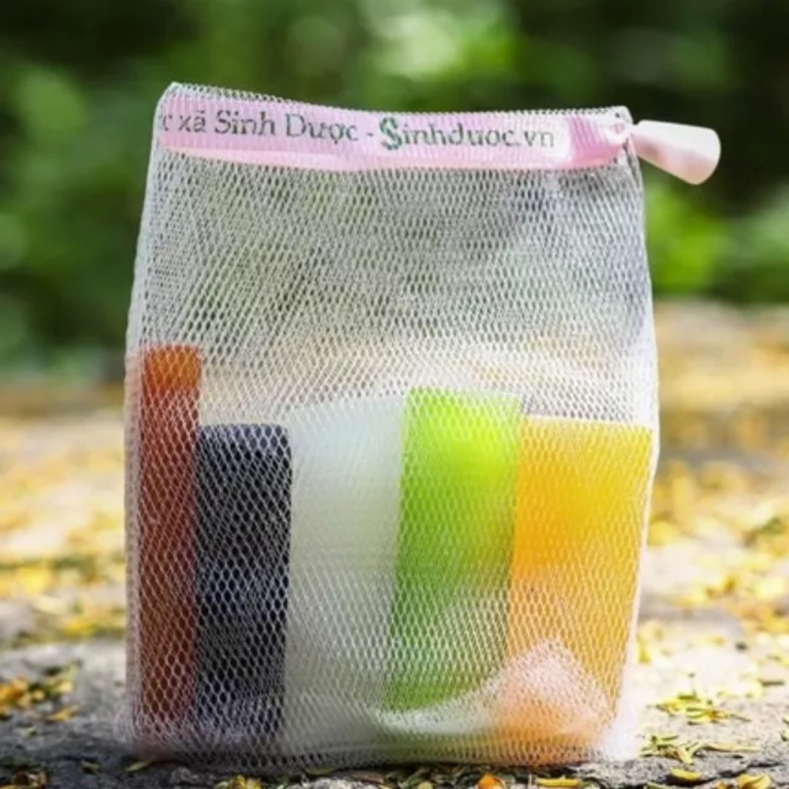 Xà Phòng Thảo Dược nghệ mật ong, xà bông nghệ tươi thảo dược thiên nhiên handmade sinh dược- 100g