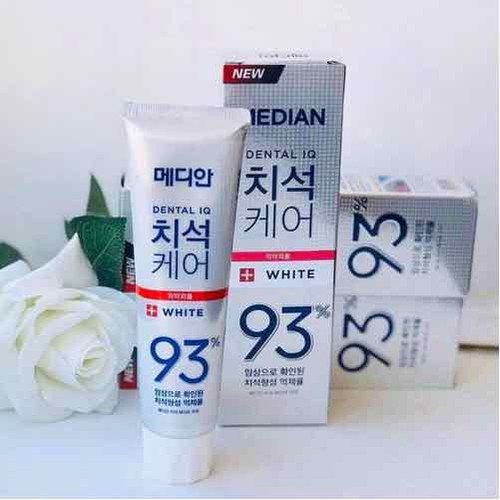 [HCM]Kem đánh răng Trắng Răng Median 93% Hàn Quốc