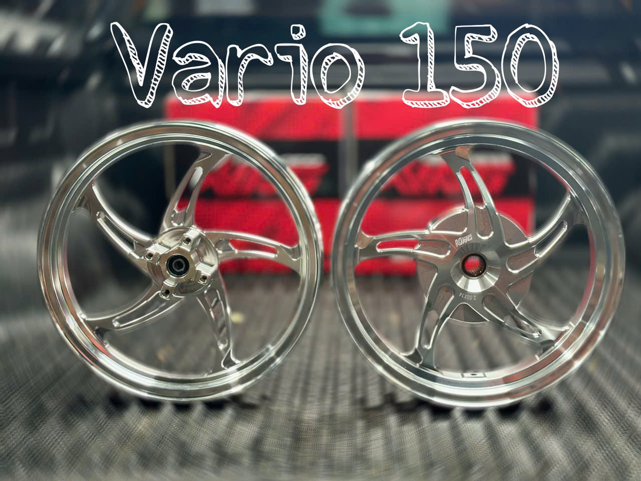 MÂM KINGSPEED VARIO / CLICK 125 / PCX 150 [ CNC NGÔI SAO K2 ]