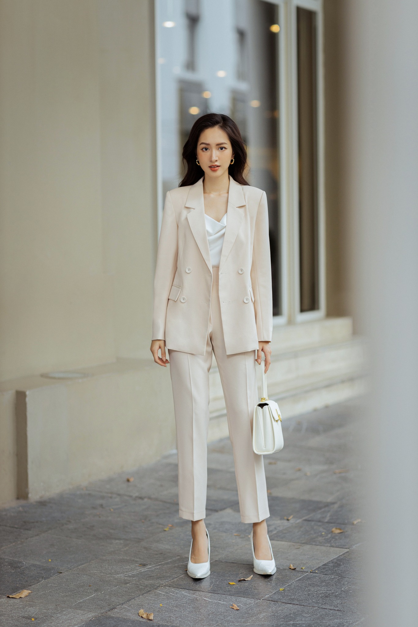 Áo 2 dây (cổ đổ)  TIINSTORE  AHN129