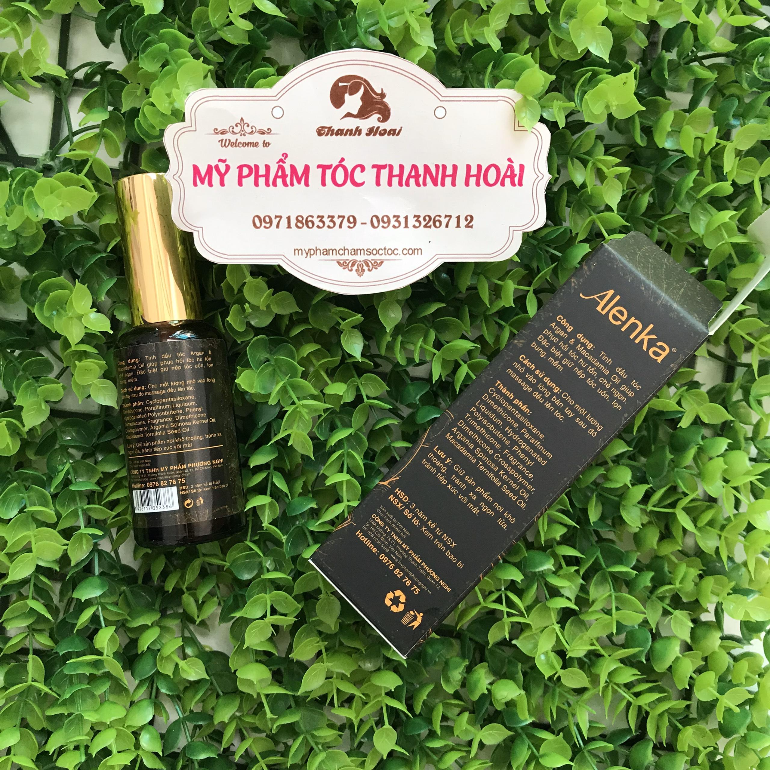 Tinh dầu dưỡng tóc, giữ nếp tóc uốn alenka hair serum 50ml
