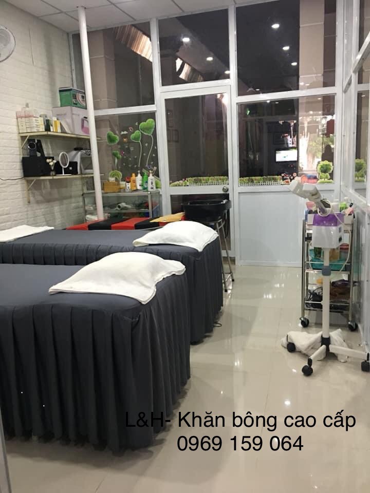 Ga thun phủ Spa, Ga cotton Spa, ga lụa Spa