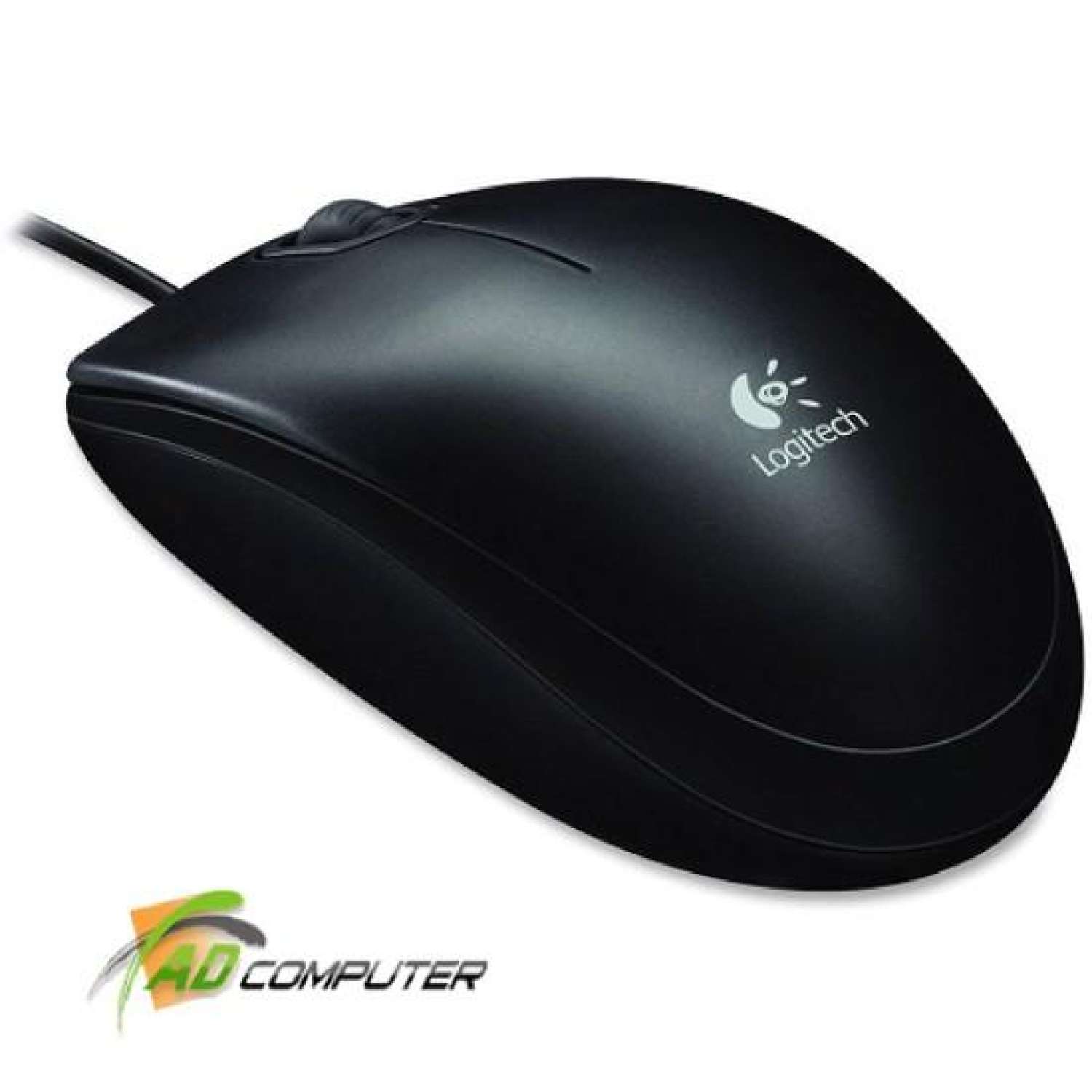 Chuột quang có dây Logitech B100 (Đen)