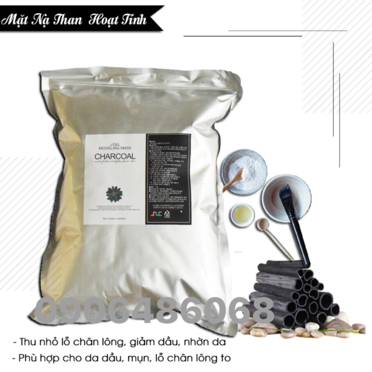 Bột Mặt Nạ Dẻo Đắp Mặt Hàn Quốc