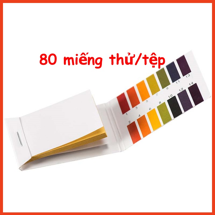 Giấy quỳ tím thử độ ph