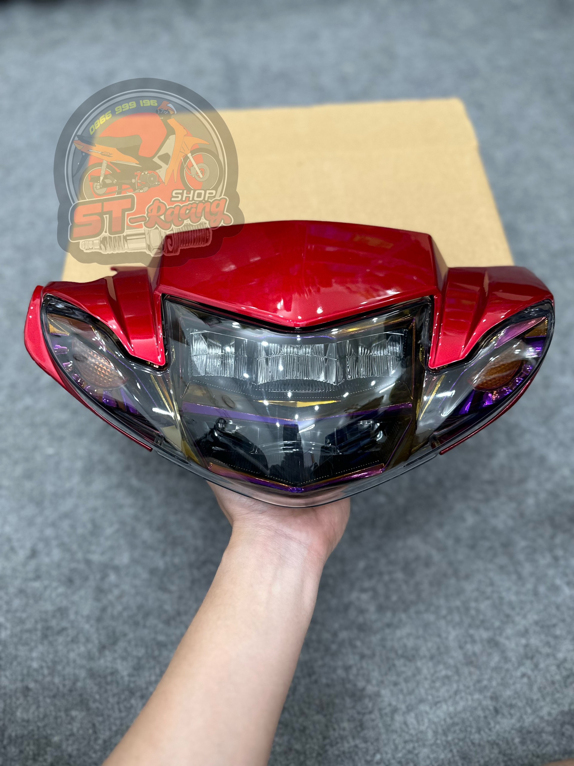 Chóa Đèn Pha Led Sirius RC Hai Tầng Siêu Sáng