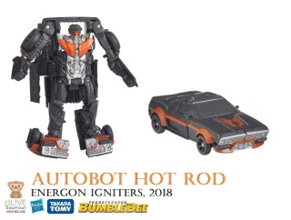 HOT ROD Robot 11cm lắp ráp thành SIÊU XE - Transformers Energon Igniters thumbnail