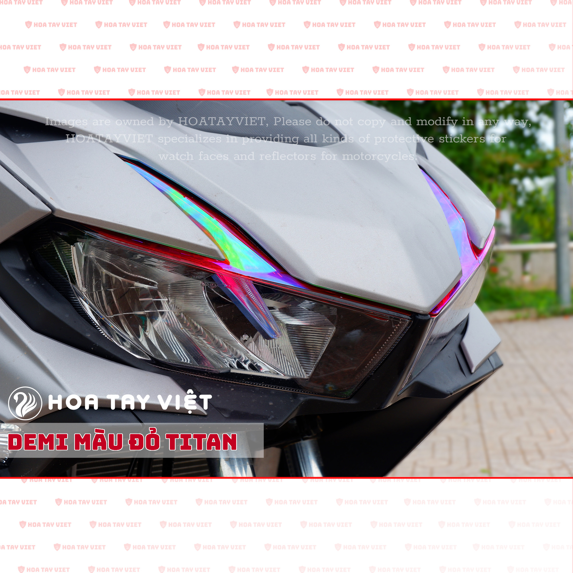 Decal Định Vị Winner X Honda Rs-X Chuyển Màu Demi Winner X 3 Lớp Chống Trầy Và Nổi Bật