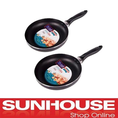 Combo 2 chảo chống dính sunhouse 20cm và 24cm giảm 45k