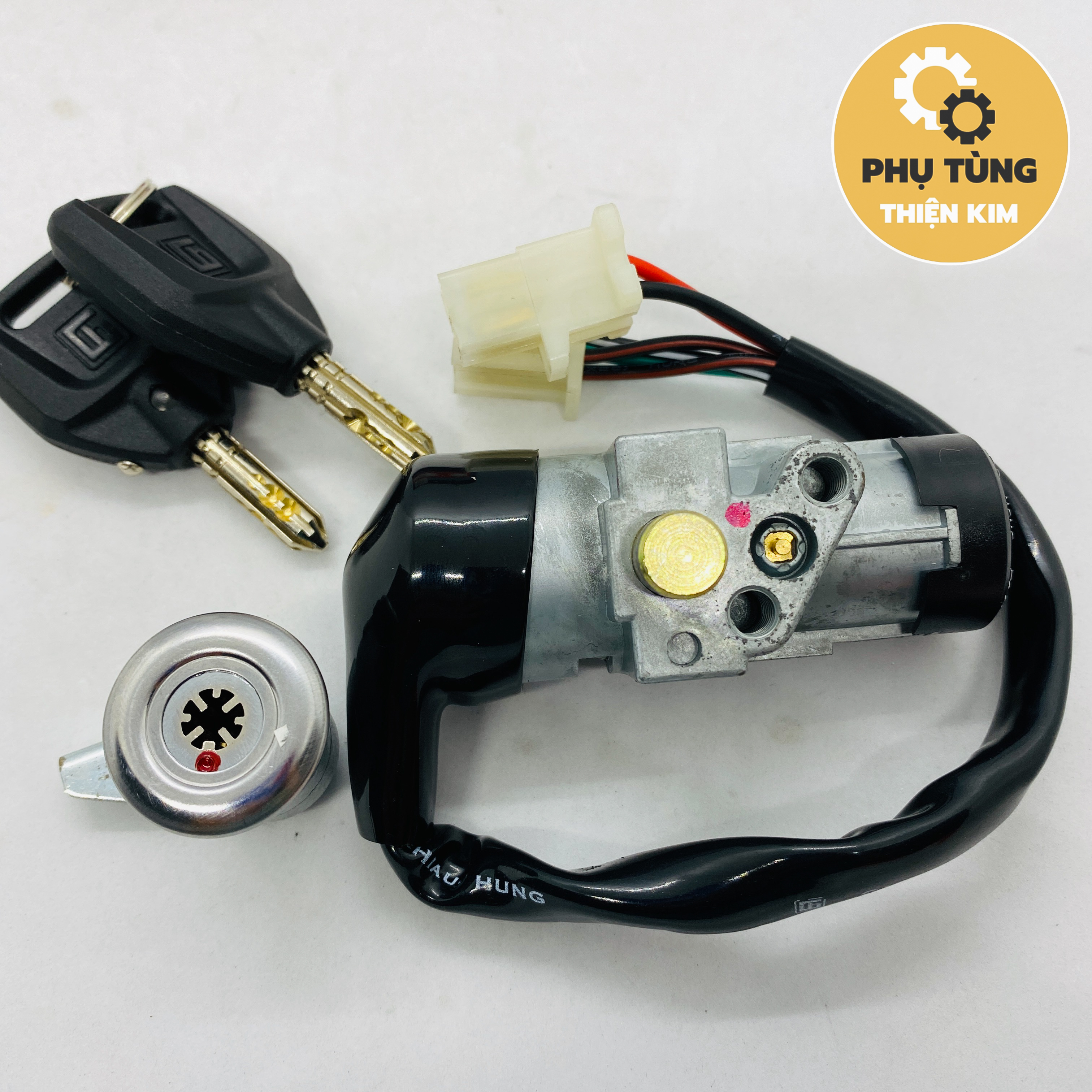 Ổ Khóa Chống Trộm 8 Cạnh Honda Wave Alpha