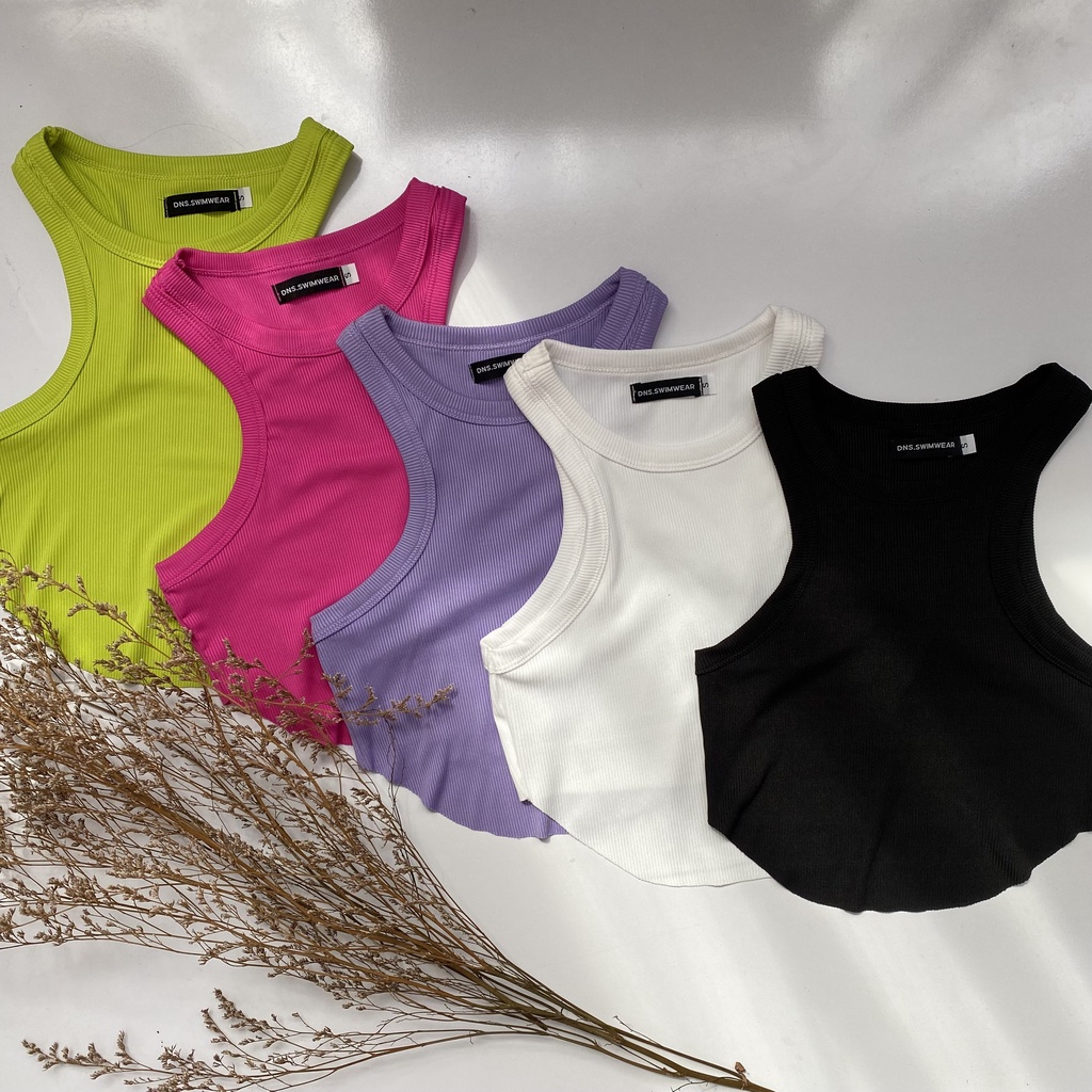 Áo croptop ba lỗ nhiều màu basic (Balo)