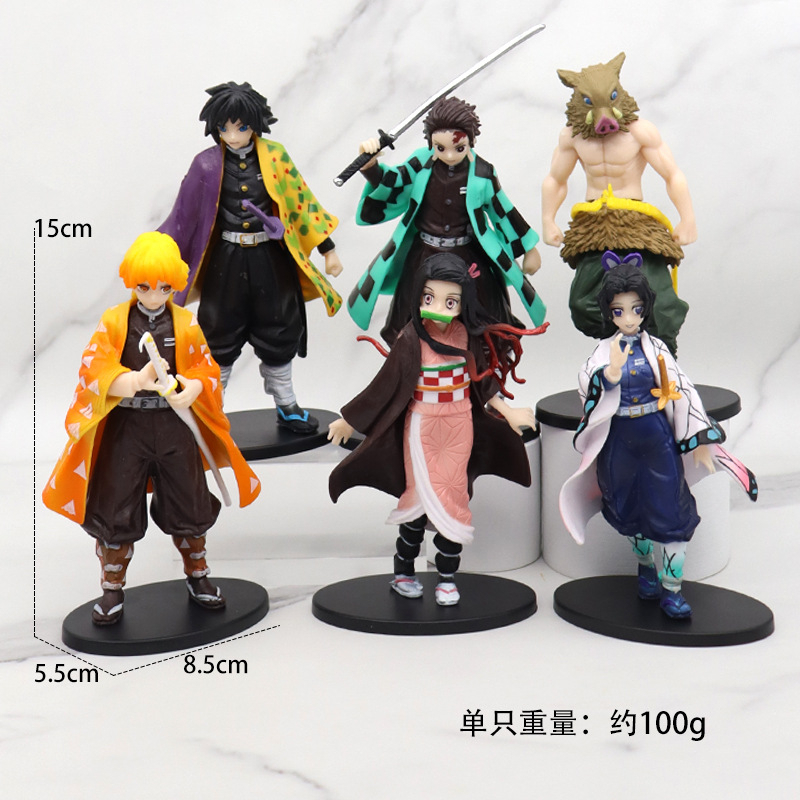 Mô hình anime manga Kimetsu No Yaiba Demon Slayer thanh gươm diệt quỷ figure anime tanjiro zenitsu