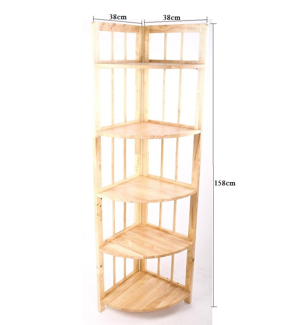 [HCM]Kệ góc sách 5 tầng