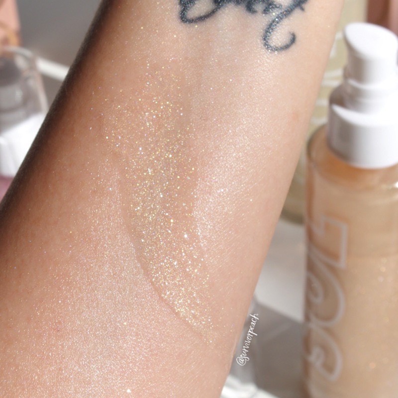 [HCM][Bill Colourpop] Xịt nhũ highlight Colourpop Shimmering Dry Oil