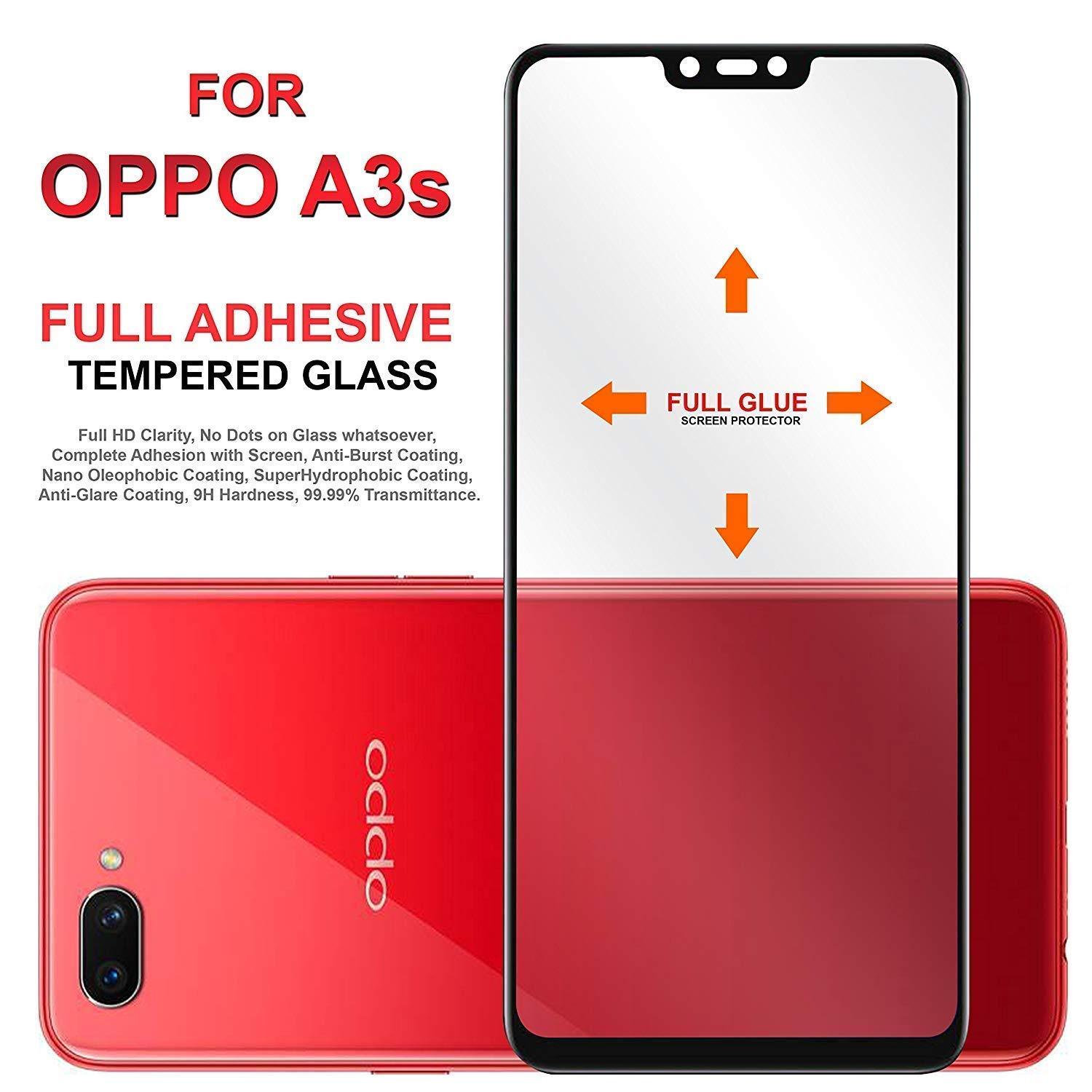 Kính cường lực Full Màn Oppo A3s