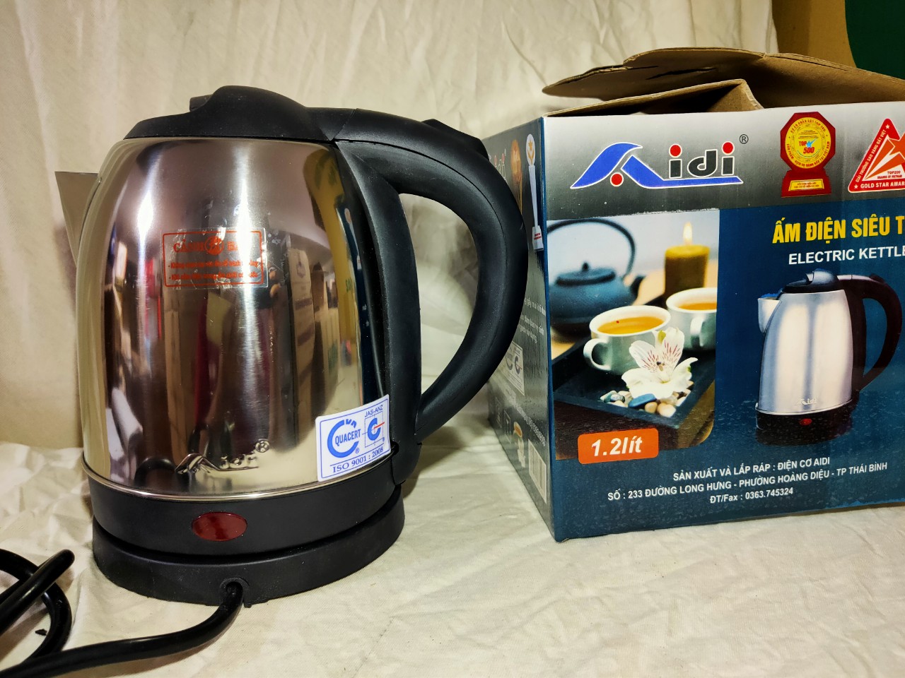 [HCM]ấm siêu tốc aidi st-06