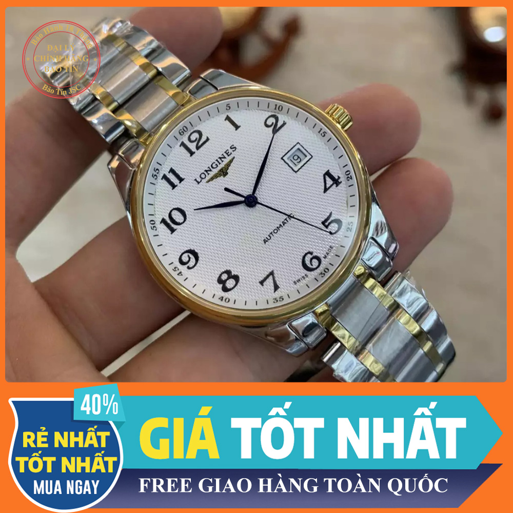 [ ĐỒNG HỒ BẢO TÍN ] ĐỒNG HỒ L-AU85 AUTOMATIC VÀNG TRẮNG + THẺ BẢO HÀNH