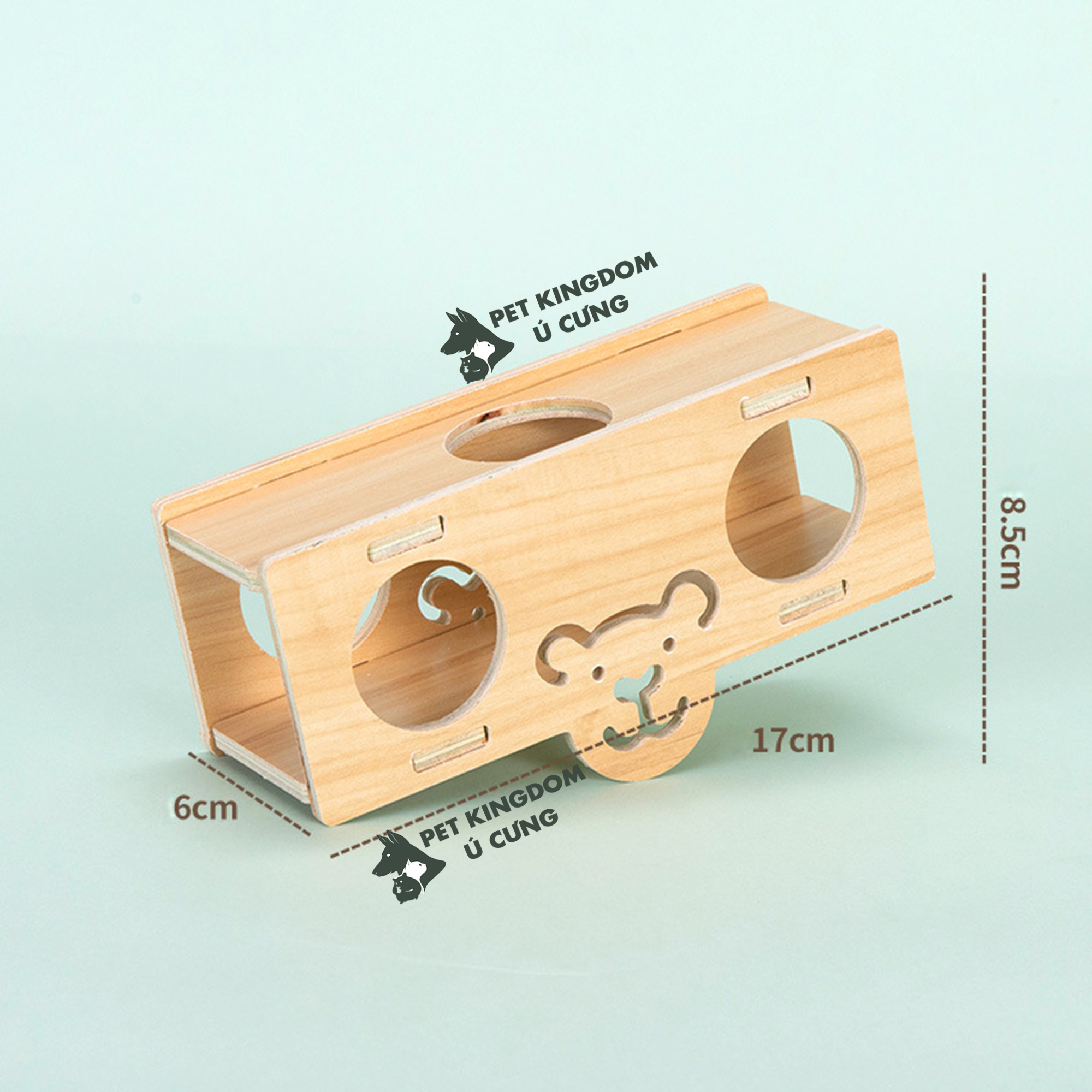 Nhà ngủ gỗ hamster nhiều hình cho hamster
