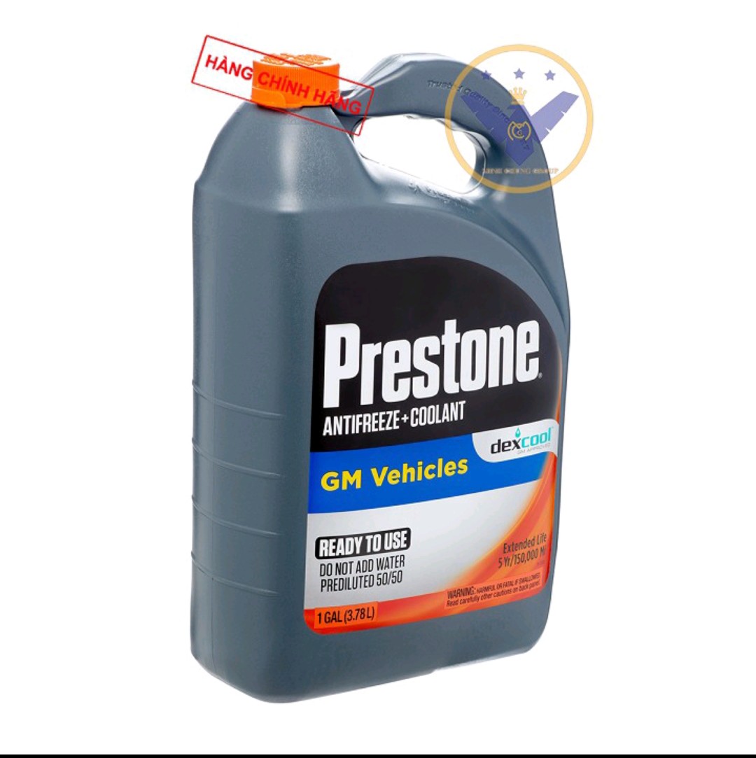 Nước làm mát động cơ PRESTONE DEX-COOL đỏ-cam (USA)