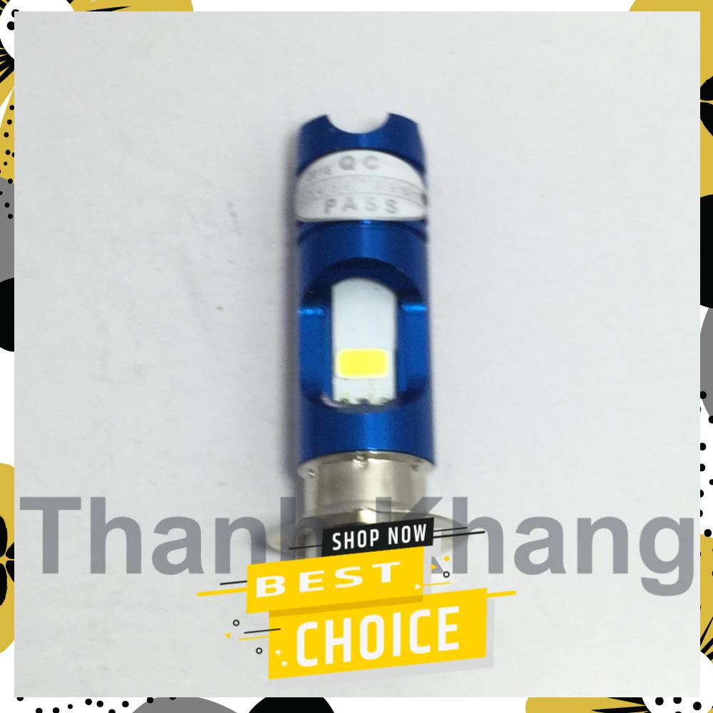 Đèn pha led 2 chân M5 gắn xe máy