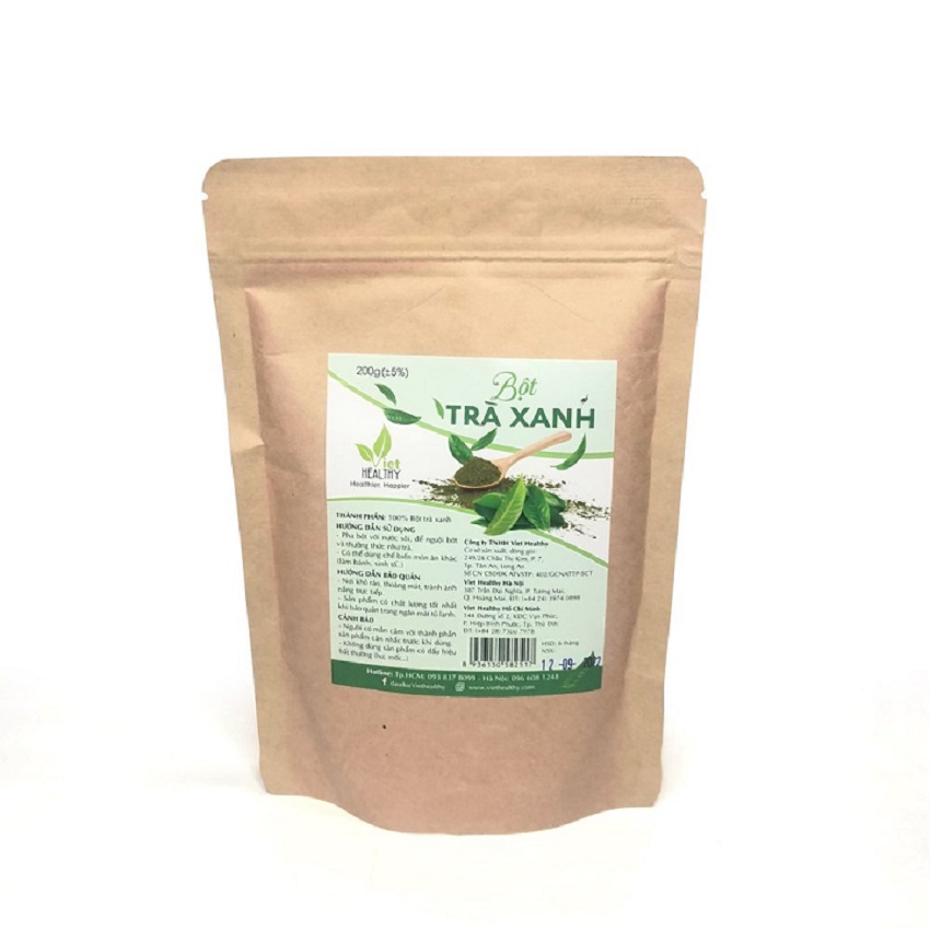 Bột trà xanh Viet Healthy 200g