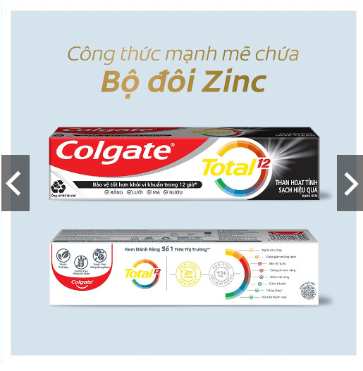 kem đánh răng colgate total
