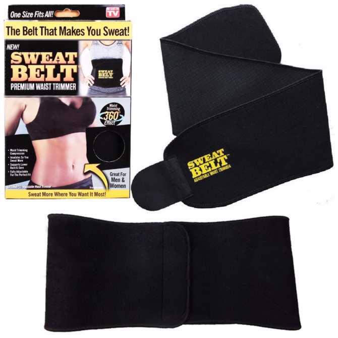 [HCM]Bộ 2 đai nịt bụng giảm mỡ Sweat Belt