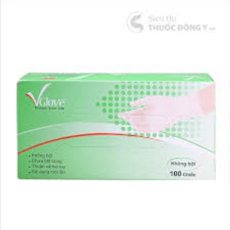 Găng tay y tế không bột và có bột Vglove