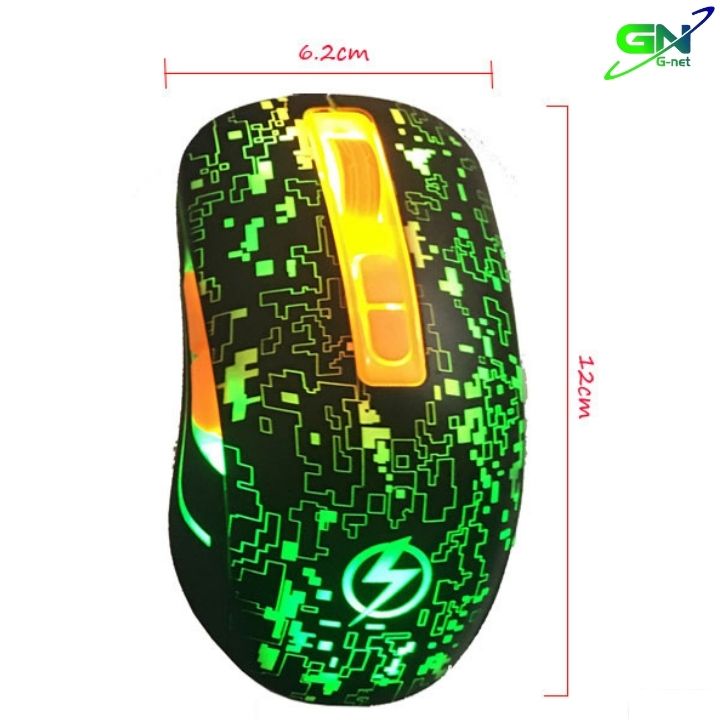 Chuột game có dây Lightning GX689S 4000DPI