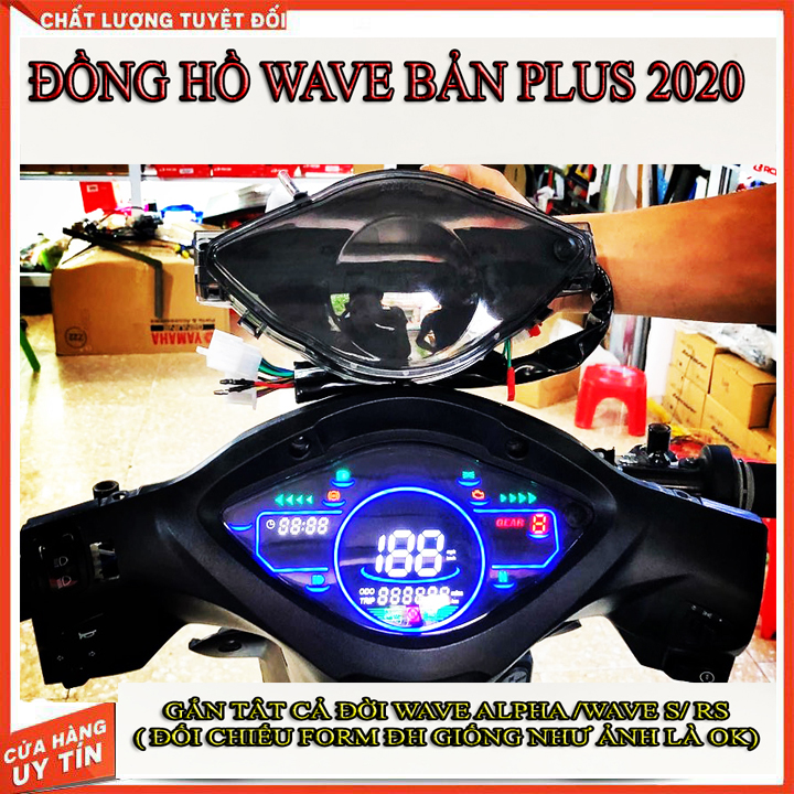 ĐỒNG HỒ ĐIỆN TỬ WAVE BẢN PLUS 2020 SIÊU ĐẸP