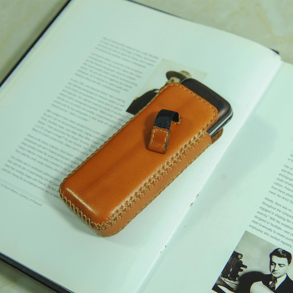 Bao da điện thoại nokia 6700 - bao da handmade bd002