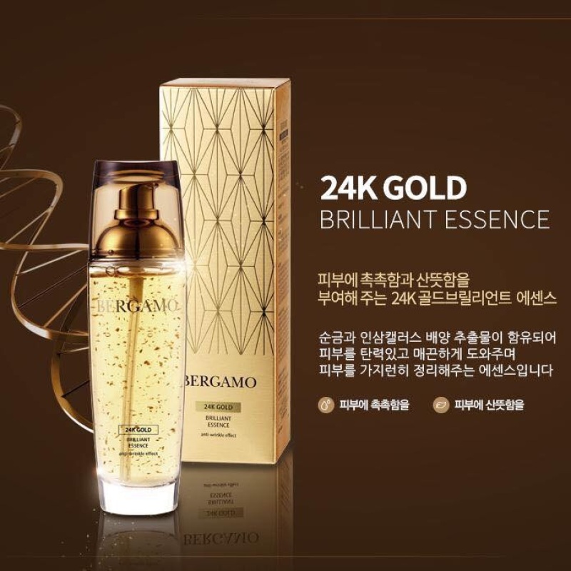 Tinh chất dưỡng da chống lão hoá Bergamo 24k Gold