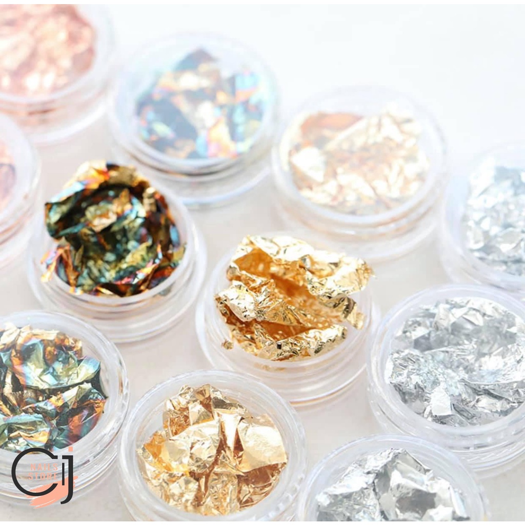 {CJ Nails Store} Set giấy nhún trang trí móng